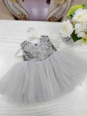 Silver Glow Dress