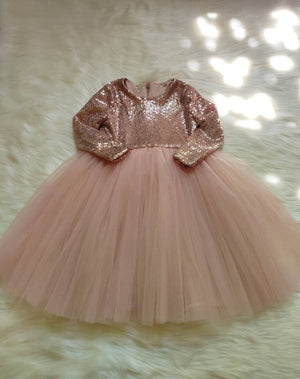 Glittering Rose Dress